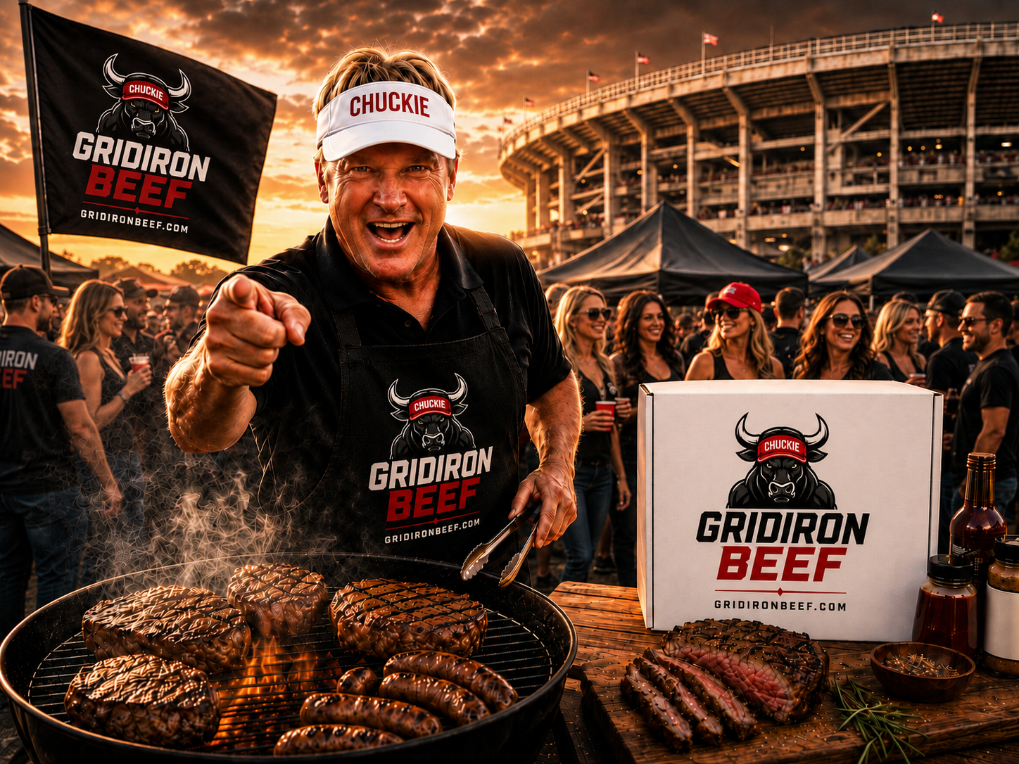 Jon Gruden's Tailgate in a Box